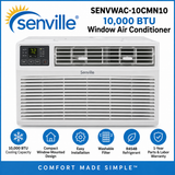 Senville Window Air Conditioner – 10,000 & 12,000 BTU
