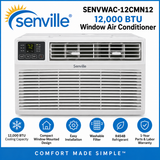 Senville Window Air Conditioner – 10,000 & 12,000 BTU