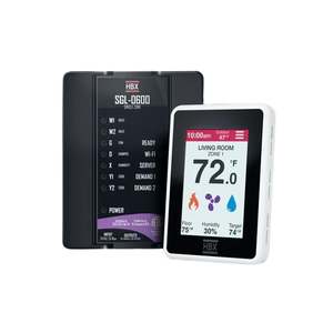HBX-SGL-0600 Single Zone Relay WITH 1 X THM tstat