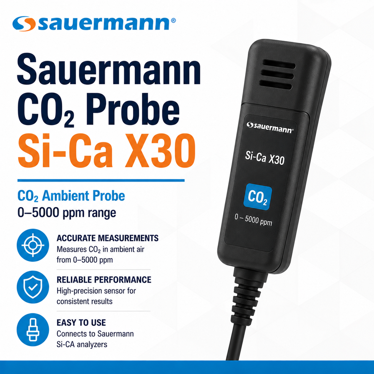 Sauermann CO2 Probe Si-Ca X30