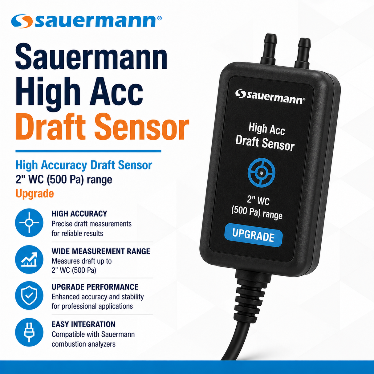 Sauermann High Acc Draft Sensor Upgrade