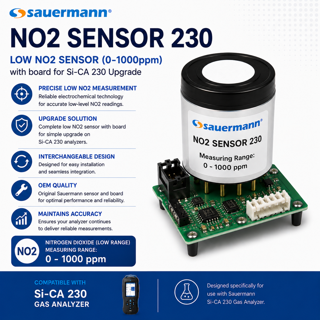 Sauermann NO2 Sensor 230