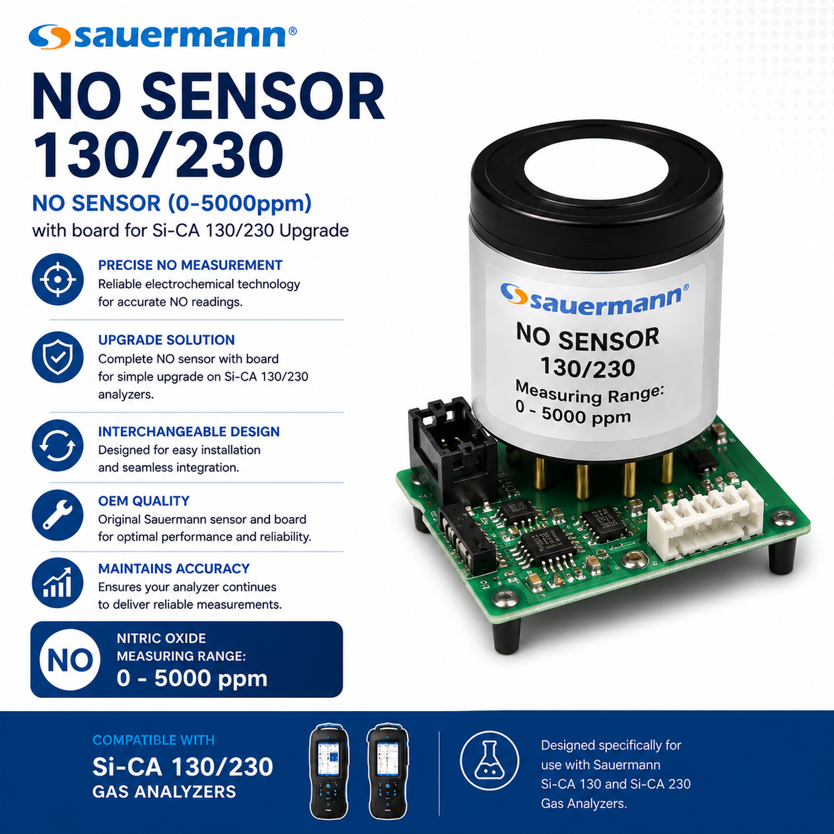 Sauermann NO Sensor 130/230