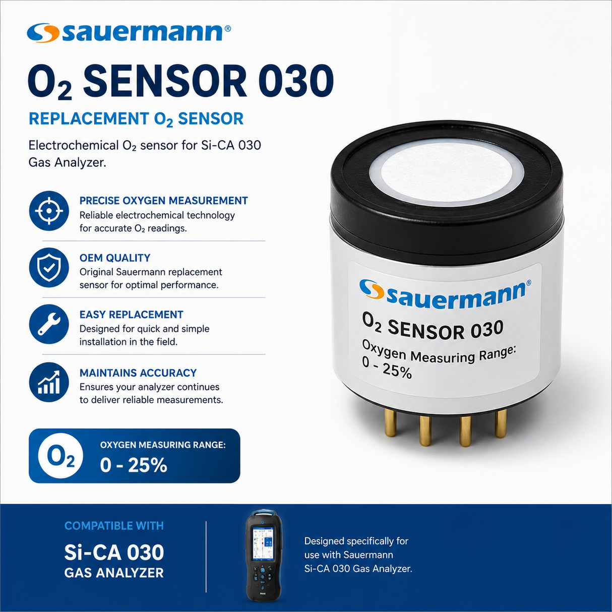 Sauermann O2 Sensor 030