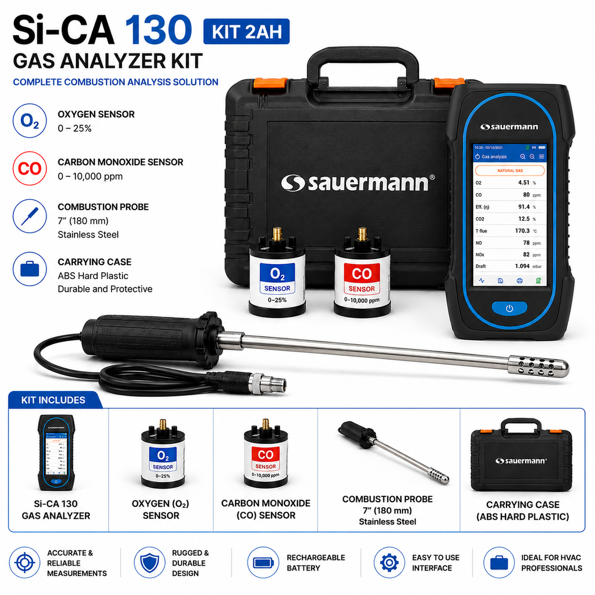 Sauermann SICA 130 KIT 2AH