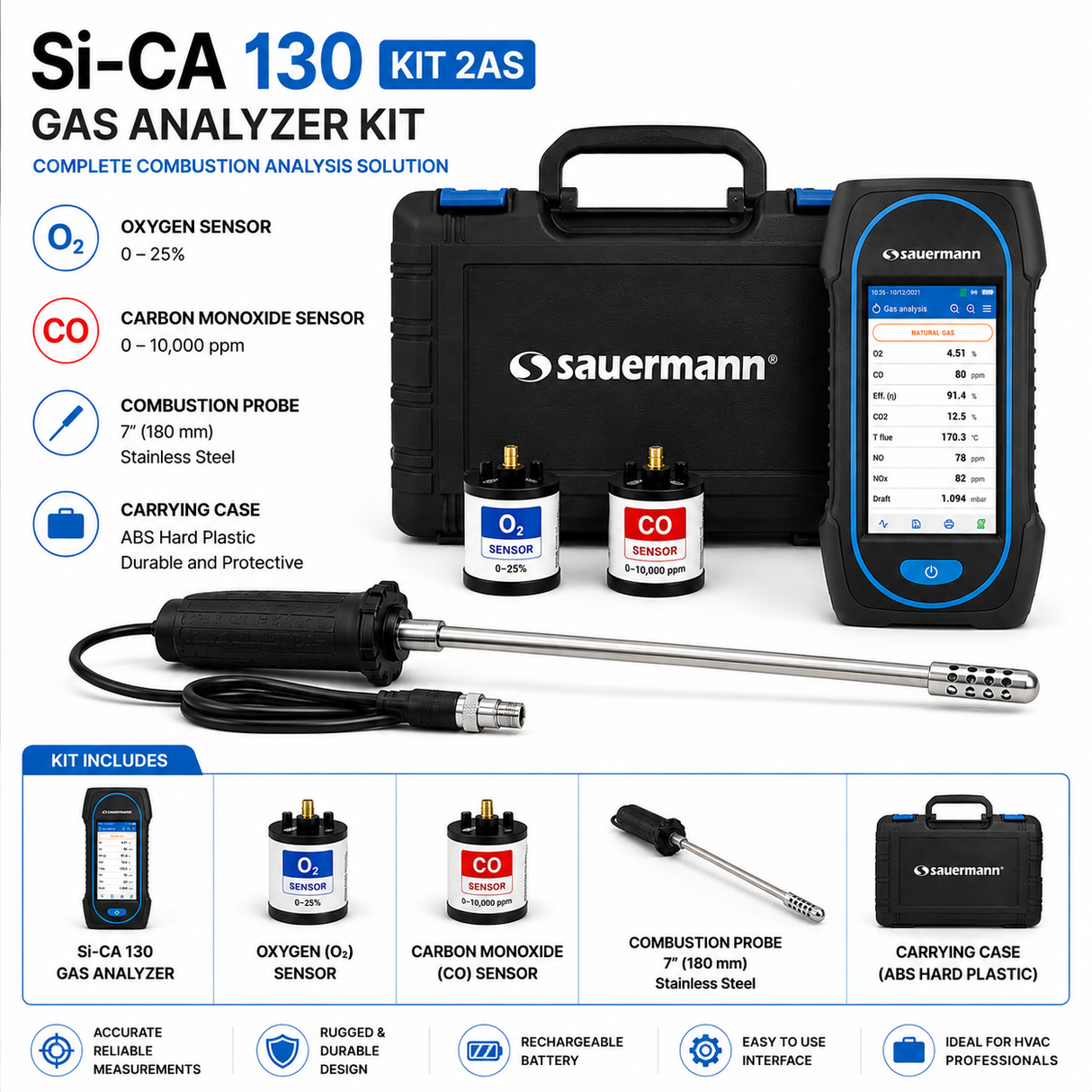Sauermann SICA 130 KIT 2AS