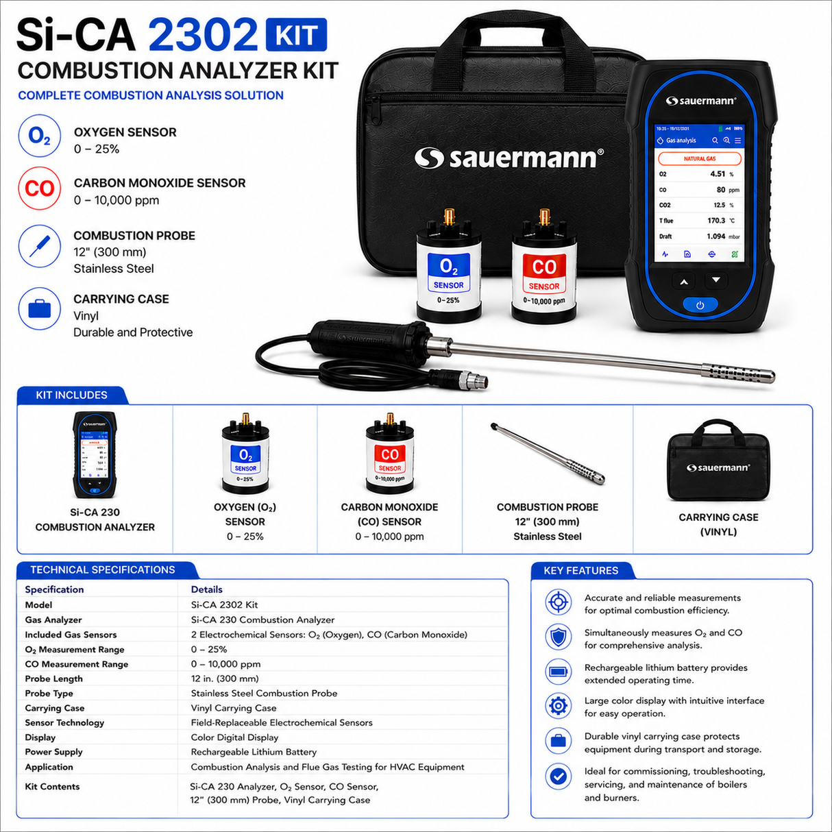 Sauermann Si-CA 230-2 Analyzer