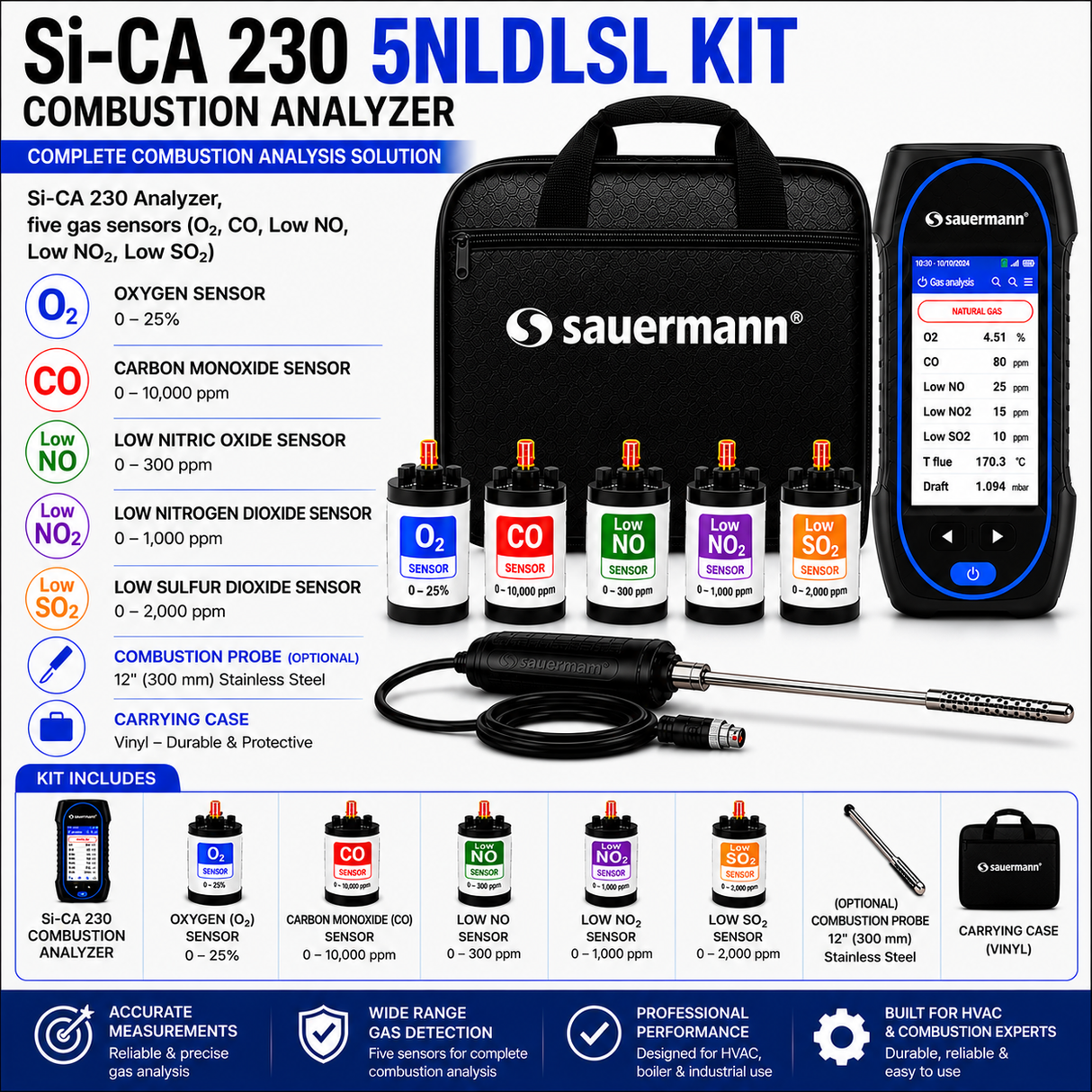 Sauermann Si-CA 230 Kit 5NLDLSL