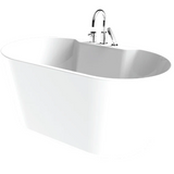 A&E Bath Juliet Freestanding Renovation Acrylic Bathtub
