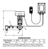 Lawler Neptune EMX 075 Electronic Mixing Valve 943008