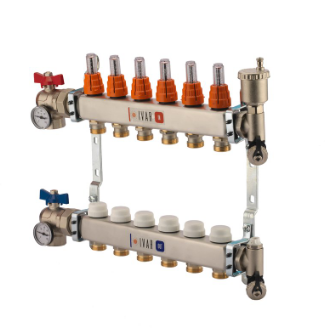 PEX-IVAR -1/2-Manifold-2-12 port