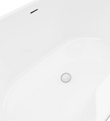 A&E Bath Stephanie Freestanding Deck Mount Acrylic Bathtub