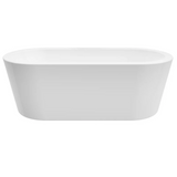 A&E Bath Luna Freestanding Deck Mount Acrylic Bathtub
