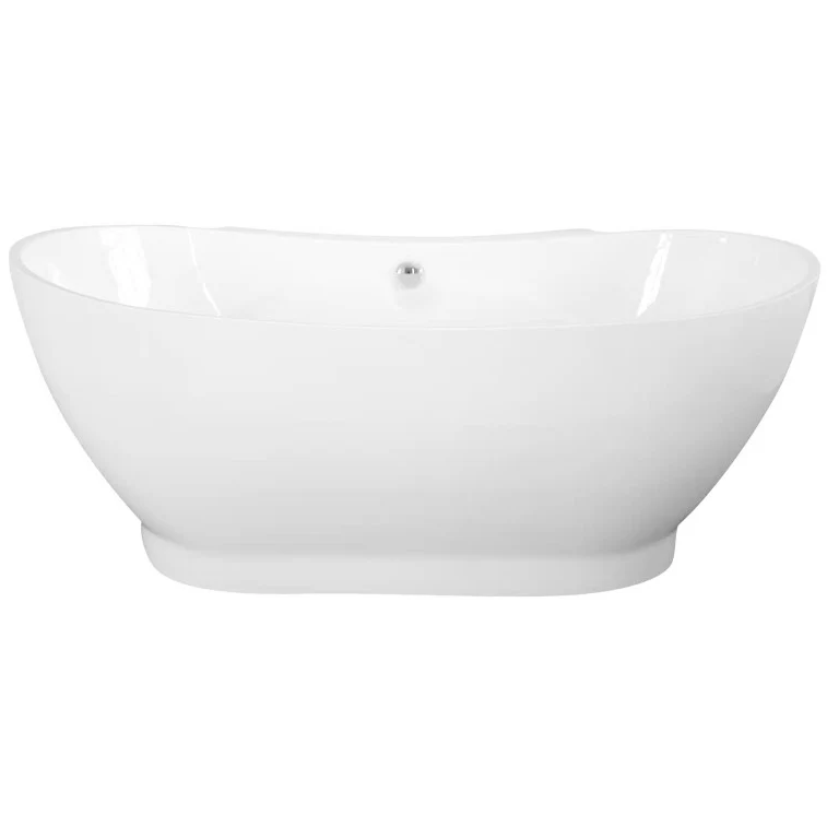 A&E Bath Mila Freestanding Deck Mount Acrylic Bathtub