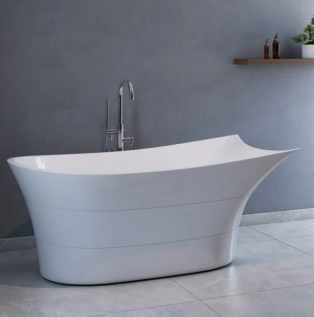 A&E Bath Forest Freestanding Deluxe Acrylic Bathtub