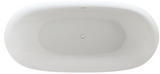 A&E Bath Elyse Freestanding Deluxe Acrylic Bathtub