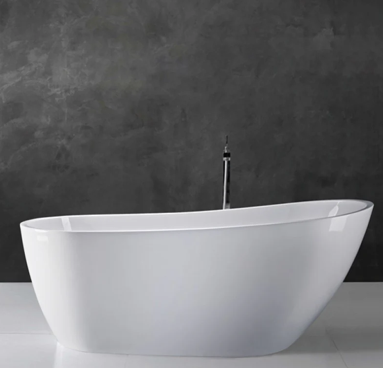A&E Bath Athens 60"/67" Freestanding Deluxe Family Acrylic Bathtub