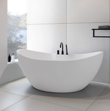 A&E Bath Stephanie Freestanding Deck Mount Acrylic Bathtub