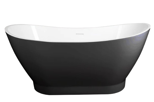 A&E Bath Naya 59" Freestanding Deluxe Family Acrylic Bathtub