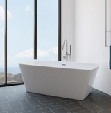 A&E Bath Quinn 59"/67" Freestanding Deluxe Family Acrylic Bathtub