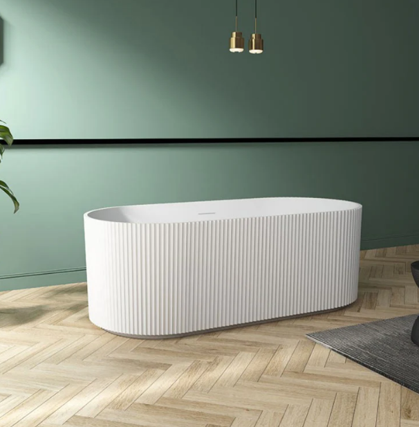 A&E Bath Scarlett 59"/67" Freestanding Artistic Acrylic Bathtub