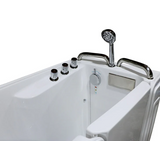 A&E Bath Sefra Left/Right Freestanding Walk-In Acrylic Bathtub