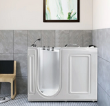 A&E Bath Sefra Left/Right Freestanding Walk-In Acrylic Bathtub