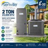 Senville SENTC Top-Discharge Central Heat Pump Systems | 2–5 Ton