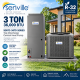 Senville SENTC Top-Discharge Central Heat Pump Systems | 2–5 Ton