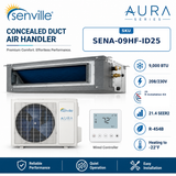 Senville AURA Concealed Duct Mini Split Heat Pumps | 9K–24K