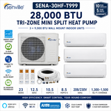 Senville SENA Series Multi‑Zone Mini Split System Air Conditioners