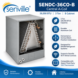 Senville SENDC Central A-coils in 2, 3 and 5 ton capacities.