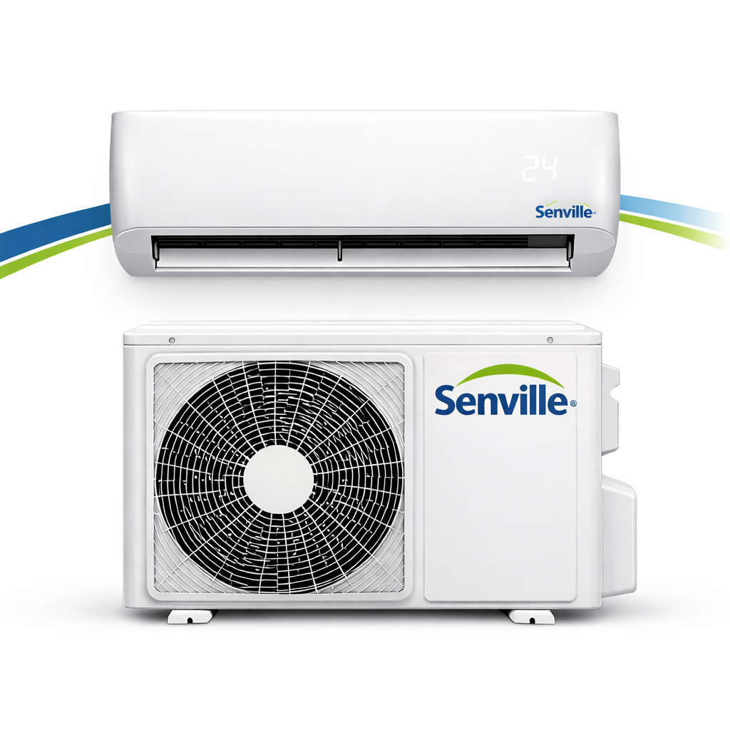 Senville AURA Wall Mounted Mini Split Air Conditioner & Heat Pump Systems