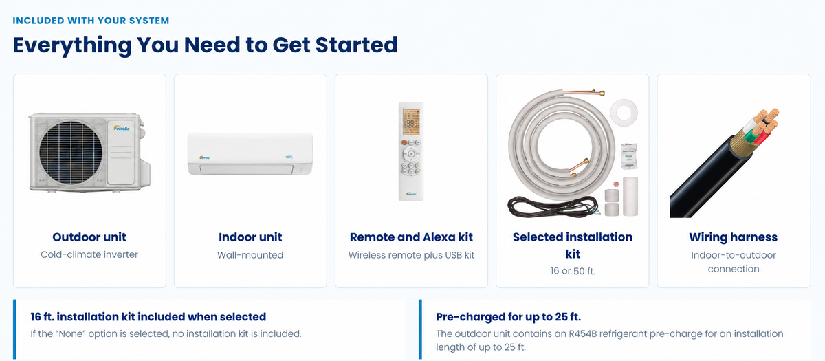 Senville AURA SENA-33HF 33,000 BTU Mini Split Heat Pump