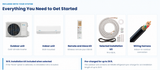 Senville AURA SENA-33HF 33,000 BTU Mini Split Heat Pump
