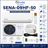 Senville AURA Wall Mounted Mini Split Air Conditioner & Heat Pump Systems