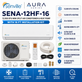 Senville AURA Wall Mounted Mini Split Air Conditioner & Heat Pump Systems