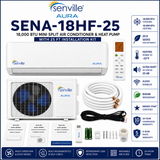 Senville AURA Wall Mounted Mini Split Air Conditioner & Heat Pump Systems