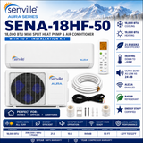 Senville AURA Wall Mounted Mini Split Air Conditioner & Heat Pump Systems