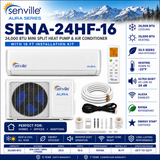 Senville AURA Wall Mounted Mini Split Air Conditioner & Heat Pump Systems