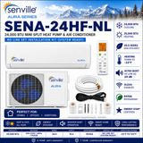 Senville AURA Wall Mounted Mini Split Air Conditioner & Heat Pump Systems