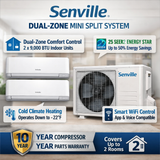 Senville SENA Series Multi‑Zone Mini Split System Air Conditioners
