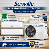 Senville SENA Series Multi‑Zone Mini Split System Air Conditioners