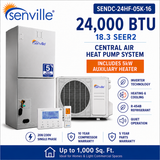 Senville SENDC Central Air Conditioner Heat Pump Systems