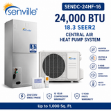 Senville SENDC Central Air Conditioner Heat Pump Systems
