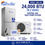 Senville SENDC Central Air Conditioner Heat Pump Systems