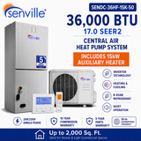 Senville SENDC Central Air Conditioner Heat Pump Systems