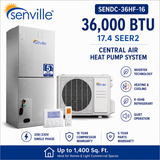 Senville SENDC Central Air Conditioner Heat Pump Systems