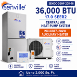 Senville SENDC Central Air Conditioner Heat Pump Systems