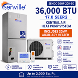 Senville SENDC Central Air Conditioner Heat Pump Systems